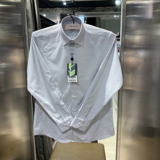 [예작]남성와이셔츠 포인트 자가드 코튼믹스 신축성 세미 슬림핏 긴팔셔츠(YJ3SUS529GY)