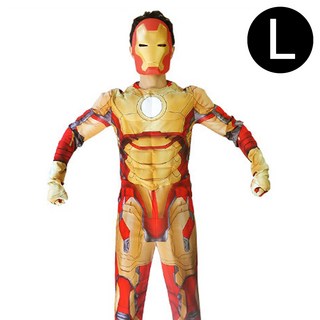 디오유엔 할로윈의상 아이언맨 코스튬 어른용 L