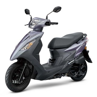 SYM三陽 活力VIVO 125機車 時尚輕巧 靈活操控, 銀淺紫, VIVO 125 鼓煞