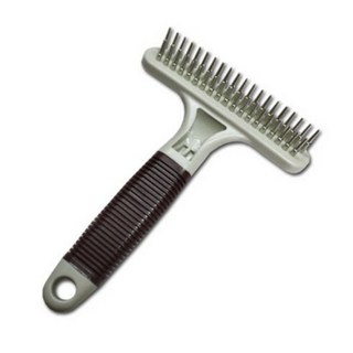 허스키 맬러뮤트 골든리트리버 T자 이중빗 포메라니안빗 푸들빗, 1개