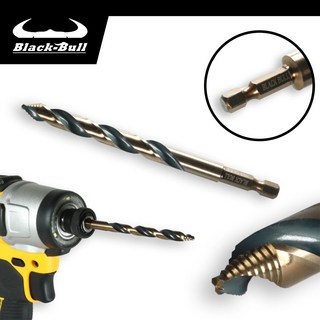 블랙불 임팩 스텝드릴비트 임팩드릴, 일반 기리 7mm, 1개