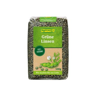 독일 라푼젤 유기농 그린 렌틸콩, 4개