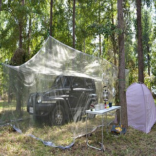 닛시스타일 국산 높이210cm 10-20인용 대형모기장 사각 침대 야외 캠핑 모기장, 18-20인용 차량용국방색(420x560x210)