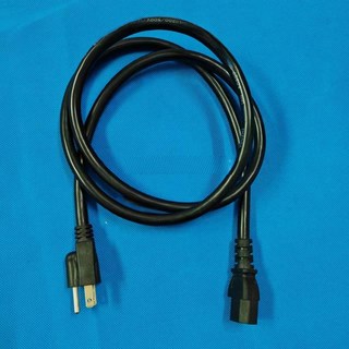 電源線 電腦電源線 印表機電源線 家用電器電源線 台灣適用, 最高2700W, 1個, 3m