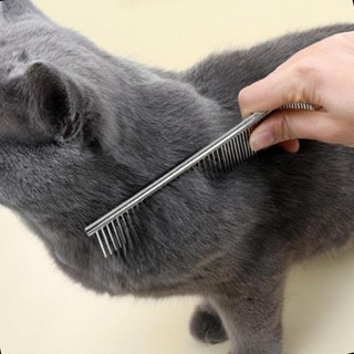 반려견 금속빗 스트레이트 털제거 장모 단모 손잡이 빠짐방지 매일관리, 1개, 소