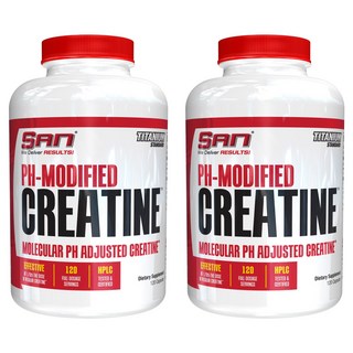 San PH-Modified肌酸膠囊, 120顆, 2罐