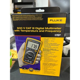 FLUKE 福祿克 15B+ 17B+ 數位萬用電錶 - 專業型電表, 1個, FLUKE 17B+