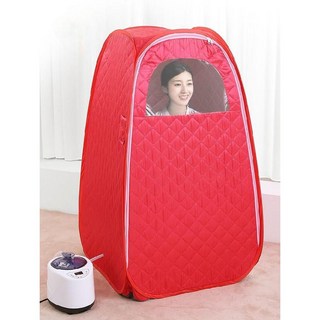 가정용 사우나 이동식 접이식 찜질방 1인용 간이 건식 휴대용 전신, 블루