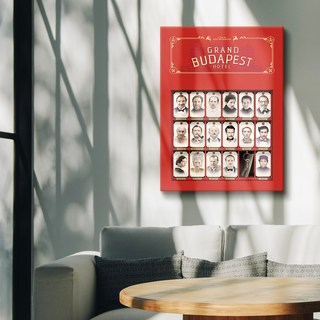 더 아트 컴퍼니 감성 브로마이드 영화포스터 인테리어 캔버스액자 114종 79-114, 90. 그랜드 부다페스트 호텔2