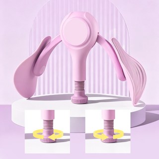 여성 허벅지운동기구 하체 다이어트 케겔 홈트레이닝 집콕 실내운동, 핑크