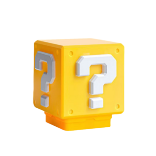 큐브 물음표 무드등 충전 침대 머리맡에 램프 1개 토닥토닥, 하나, 벽돌 야간 조명