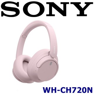 SONY WH-CH720N 無線藍牙耳罩式耳機，輕巧舒適，時尚粉色, 粉色