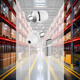 C타입 유선이어폰 화이트 마이크 음악감상용 단선방지 단자 오디오 가성비