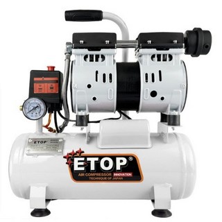 空壓機 9L 800W 110v 無油靜音小型氣泵 工業級空氣壓縮機 便携式, 1個