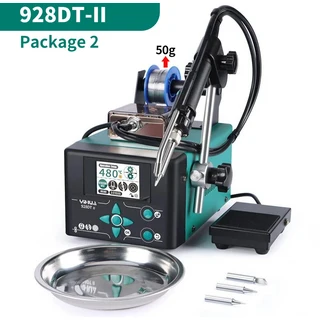 YIHUA 928DT-II 230W 납땜 인두 자동 보내기 주석 스테이션 빠른 가열 피더 발 받침대 용접 공작 기계, 01 220V EU, 01 빠른, 02 928DT-II (2)