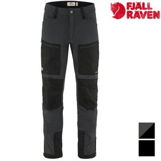 Fjallraven 北極狐 Keb Agile 男款 健行長褲 登山褲, 550-550 黑/黑,48R