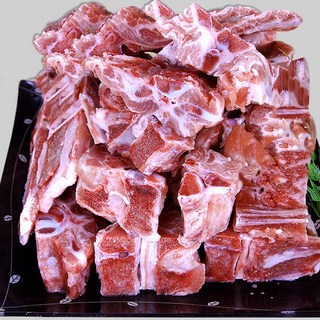 [으뜸한돈] 국내산 한돈 돼지 등뼈 3kg (감자탕용) 냉동, 1kg, 3개