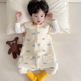 愛北鼻 秋冬夾棉防踢被 睡袋