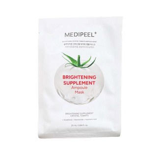 Medi-peel 水晶番茄精華面膜 (積雪草/玫瑰/維他命C) 24小時現貨, 1個, 美蒂菲- 水晶番茄精華面膜單入(白)