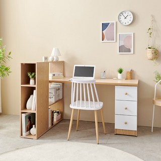 라벨라F 헤르바 1500 책상 서랍통 세트 (착불), 월넛