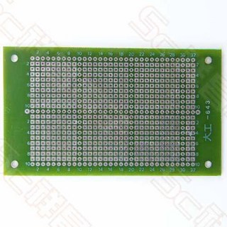 祥昌電子 643萬用板 雙面 10.7 x 6.2 cm 電腦板 PC萬用板 洞洞板
