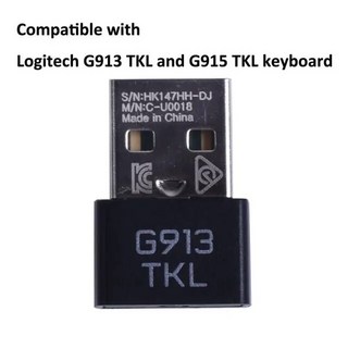로지텍 무선 게이밍 키보드용 USB 동글 신호 마우스 수신기 어댑터 G913 G915 G913 TKLG915 TKL 신제품, 한개옵션2, [04] G913 G915 TKL Black, 텐키리스
