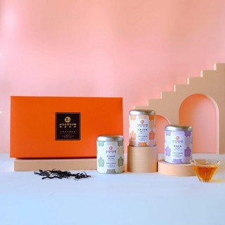 HUGOSUM 和菓森林 日月潭紅茶 小三紅禮盒 (石玉瓔) 台灣特產 精美茶葉禮盒, 1個