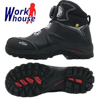【Work house】IronSteel T1231 Eagle BOA 抗靜電 安全鞋 寬楦 防滑 防穿刺 防水
