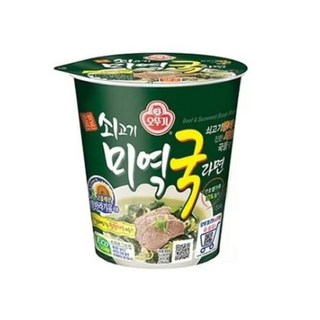 오뚜기 쇠고기미역국라면 컵 6개 1세트, 10개