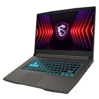 MSI 2024 씬 A15 B7UCX-R5 라이젠5 라이젠 7000 시리즈 지포스 RTX 2050, 그레이, 512GB, 8GB, Free DOS, b7ucx-r5-232xkr