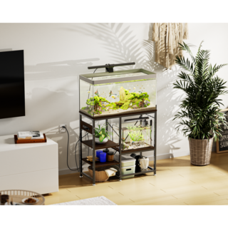 어항선반 강한 내하중 넘어짐 방지 공간 절약 가정용 다층구조, 1개, 블색