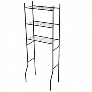 【拜爾家居】三層馬桶置物架 MIT台灣製造 毛巾架 衛生紙架, 白色, 1個