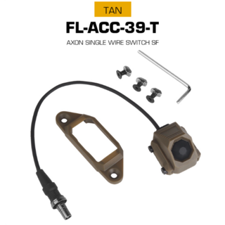 AXON SL타입 싱글스위치 슈어파이어용 FL-ACC-39, 1개, 탄색