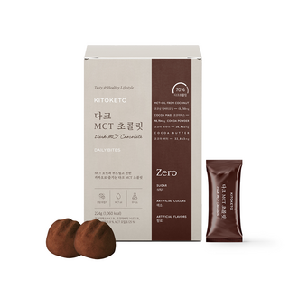 [키토케토] 다크MCT초콜릿 제로 무설탕 MCT오일 초콜렛 조이 나혼산, 224g, 1박스