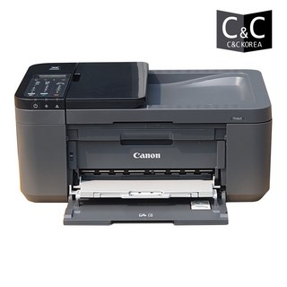 캐논 TR4645 프린터기 팩스복합기 WIFI 무선 잉크젯 양면인쇄 TR4690 동일기종, B타입 : TR4645정품잉크포함