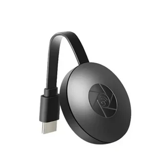 Chromecast Google WiFi HDMI 동글 1080P/4K 미디어 스트리머 TV 스틱 iOS 안드로이드 홈 엔터테인먼트, 01 Black