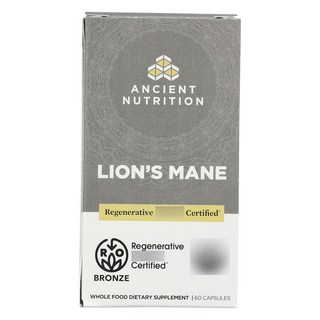 ANCIENT NUTRITION 猴頭菇膠囊, 1個, 60錠