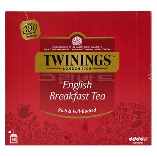 트와이닝 잉글리쉬블랙퍼스트, 2g, 50개입, 1개
