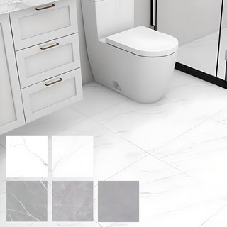 꼬닥몰 셀프 화장실리모델링 욕실 바닥 방수 타일 미끄럼방지 60cm*60cm 마감테이프 증정, 1장추가, 1장추가