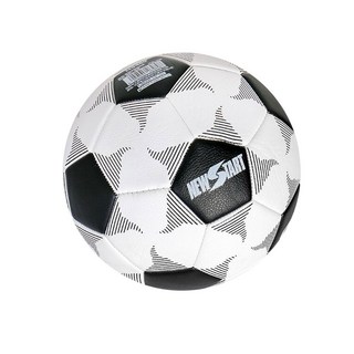 【NWSTA】新起點5號PVC足球(黑白足球/NS-489)，耐磨材質，標準尺寸，經典配色, 1個