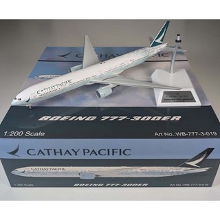 IF 1:200 國泰航空 777-367 Spirit of Hong Kong 模型 WB-777-3-01, 1個