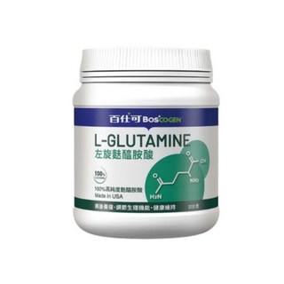 百仕可 BOSCOGEN 左旋麩醯胺酸 罐裝, 200g, 1個