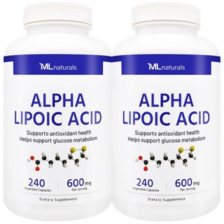 마이라이프 내추럴스 알파 리포산 600mg, 2개, 240정