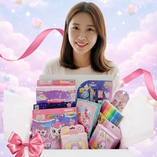 캐치 티니핑 문구세트 만들기 놀이 초등 신학기 입학 선물 크리스마스 조카 여아, 베이직