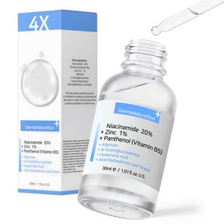 더마네이처수 나이아신아마이드 20% 징크 판테놀 세럼, 1개, 30ml