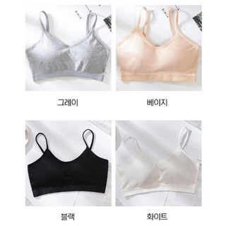 면소재 수면 브라렛 무봉제 심리스 브라 노와이러 브라탑