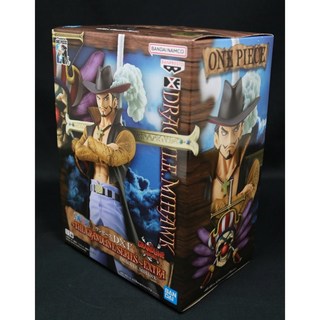 日版 金證 航海王 景品 DXF THE GRANDLINE EXTRA 鷹眼 米霍克 公仔, 1個