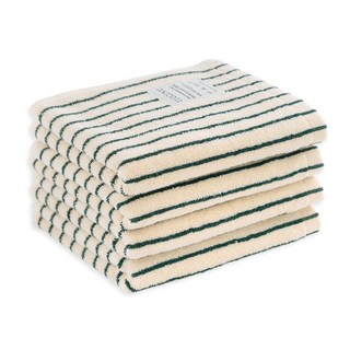 앤에코브 시그니처 대나무 100% 뱀부 수건, 4개, 파인 바닐라 ST