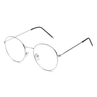 동글이 블루라이트 차단 안경테 여성 남성 주니어 중학생 메탈 실테 긱시크 안경