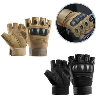 도나토르 밀리터리 다용도 전술 반장갑 손가락, 블랙, 1개